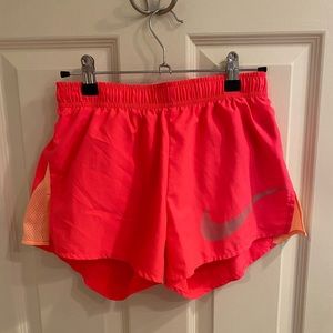 Nike Neon Dri-fit Loose Running Shorts Size XS